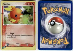 TORCHIC - 74/109 - C - RUBY & SAPPHIRE - POKEMON - REVERSE HOLO - DAMAGED - Image 1