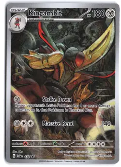 Kingambit 130 Promo Scarlet & Violet Pokemon - Image 1