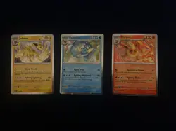 Pokemon TCG: Prismatic Evolutions Poster Collection Cosmos Holo Promos Set of 3 - Image 1