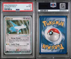 Latios EX 94/97 Pokemon TCG EX Dragon PSA 6 EX-MT - Image 3