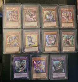 Dark Magician Girl Complete Art Set Quarter Century Alt Art Secret NM YuGiOh - Image 1