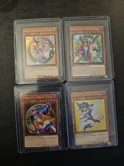Dark Magician Girl Complete Art Set Quarter Century Alt Art Secret NM YuGiOh - Image 4