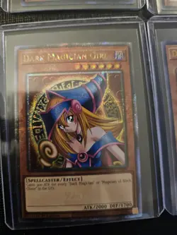 Dark Magician Girl Complete Art Set Quarter Century Alt Art Secret NM YuGiOh - Image 5