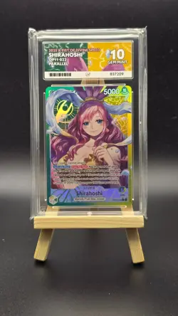 Shirahoshi (022) Alt Art Leader OP11-022 A Fist of Divine Speed Foil - ACE 10 - Image 1