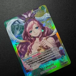 Shirahoshi OP11-022 Alt Art Holo Foil Leader - One Piece TCG English Near Mint - Image 4