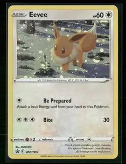 Eevee - SWSH: Sword & Shield Promo Cards SWSH190 Holo LP - Image 1