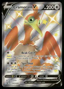 Cramorant V - SWSH086 SWSH: Sword & Shield Promo Cards Pokemon TCG - Image 1