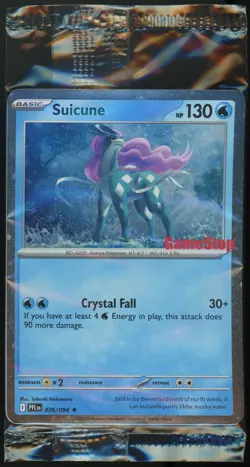 Suicune - 026/094 - Phantasmal Flames Sealed GAMESTOP Promo Pokemon Card - Image 1