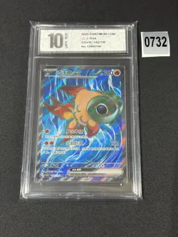 CSV3C - 142/130 SR Yuyu EX / Chi-Yu EX Pokemon Card Chinese Grade 10 - Image 1