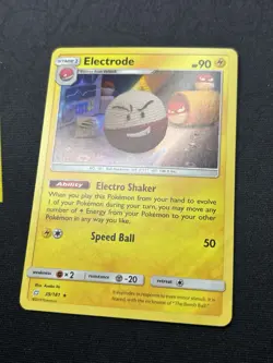 Electrode 39/181 - Sun & Moon Team Up Holo Rare Pokemon Card - Asako - LP/NM - Image 2