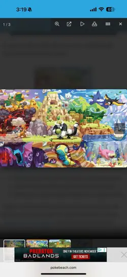 Pokemon Teeziro Connected Art Set Cards (9) Slowpoke Vibrava + More! - Image 2