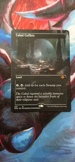 Magic: The Gathering Cabal Coffers Rare Land Card #325 Modern Horizons 2 English - Image 1
