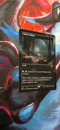 Magic: The Gathering Cabal Coffers Rare Land Card #325 Modern Horizons 2 English - Image 2