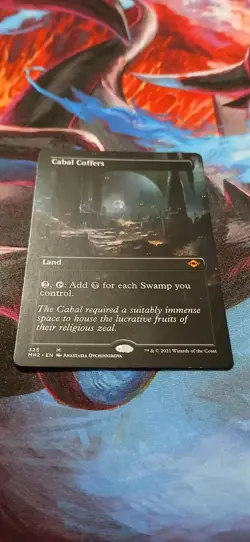 Magic: The Gathering Cabal Coffers Rare Land Card #325 Modern Horizons 2 English - Image 4