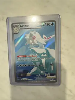 Pokemon TCG Cetitan 201/191 2024 Surging Sparks Illustration Rare Card - NM - Image 1