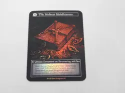 The Malleus Maleficarum Foil Unique Card Sorcery Contested Realm Gothic TCG - Image 2