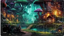 1 x Premium Rubber Playmat Play Mat For Trading Card Game - Image 1