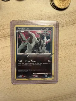Pokemon Arceus LV.100 AR1 Holo Rare 2009 Alpha 70HP Card - Image 1