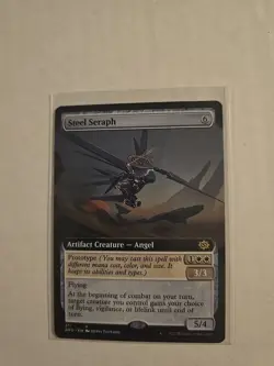Steel Seraph (Extended Art) - The Brothers' War (BRO) MTG TCG NM - Image 1