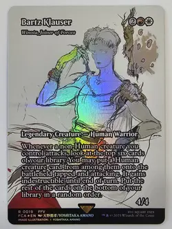 2025 MTG Magic the Gathering FCA Through The Ages Showcase Foil 19 Bartz Klauser - Image 1