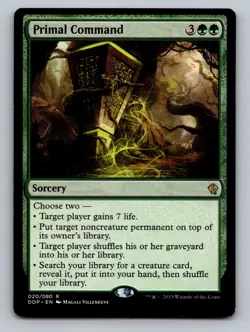 Primal Command R Duel Decks: Zendikar vs. Eldrazi 20 NM - Image 1