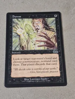 Duress Urza's Saga MTG - Image 1