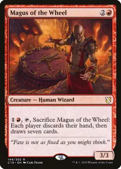 MTG Magus of the Wheel [Commander 2019] Lightly Played Magic - Image 1