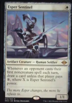 Esper Sentinel - Modern Horizons 2: #12, Magic: The Gathering Nm C277 - Image 1