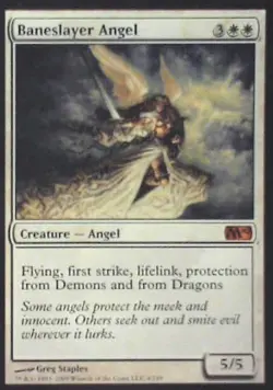 Baneslayer Angel - Magic 2010 (M10): #4, Magic: The Gathering Lp C283 - Image 1