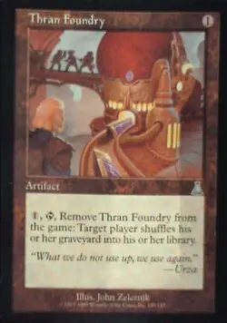 Thran Foundry - Urza's Destiny: #140, Magic: The Gathering Nm C284 - Image 1