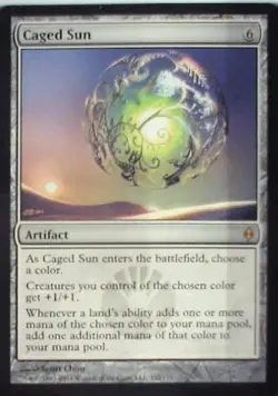 Caged Sun - New Phyrexia: #132, Magic: The Gathering Nm C252 - Image 1