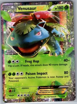Venusaur EX 1/83 Generations - Pokemon Card - NM - Image 1