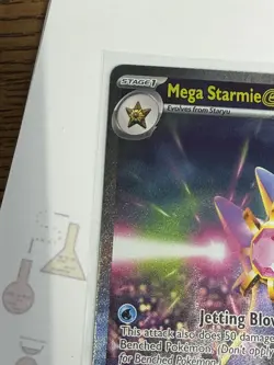 Mega Starmie EX 118/088 SIR Pokemon TCG Perfect Order- pack fresh super clean 🔥 - Image 5
