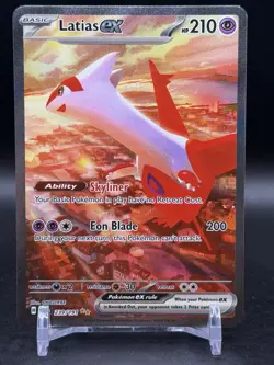 Latias ex Special Illustration Rare 239/191 Surging Sparks Pokemon English NM - Image 1