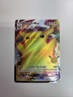 Pokemon Pikachu VMAX Promo Full Art Holo SWSH062 Sword & Shield - Image 1