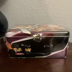 Pokemon Fall 2020 Collector’s Chest Lunch Box Tin Charizard Factory Sealed - Image 2