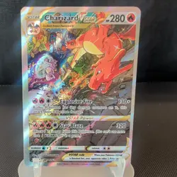 Pokemon TCG Charizard VSTAR SWSH262 Holo Black Star Promo Alternative Art - Image 1