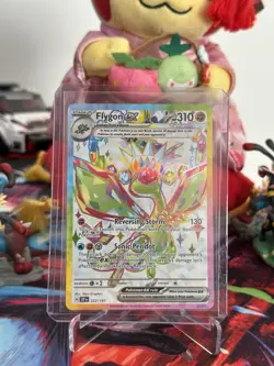 Flygon ex 222/191 Pokemon TCG Scarlet & Violet: Surging Sparks NM - Image 1