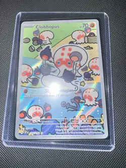 Pokemon Clobbopus 207/191 Sv08 Surging Sparks Illustration Rare Holo English - Image 1