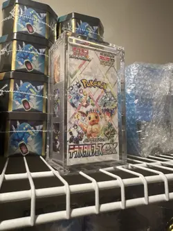 Terastal Festival Booster Box Japanese Sealed with Acrylic Display Case SV8a New - Image 1