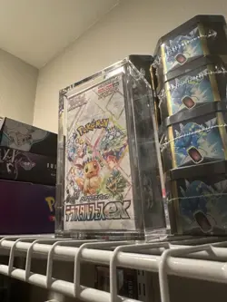 Terastal Festival Booster Box Japanese Sealed with Acrylic Display Case SV8a New - Image 2