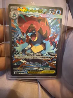 Pokemon TCG Ascended Heroes Mega Feraligatr EX 274/217 SIR - Image 1