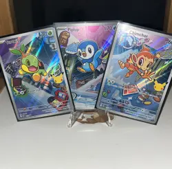 Pokemon 2026 First Partner Illustration Collection Series 1 Promos Set 40-42 - Image 2