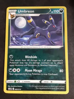 2025 McDonald’s Pokemon Dragon Discovery - Umbreon - 009/015 - Image 1