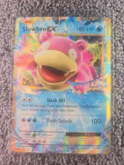 Pokemon TCG Slowbro EX XY Evolutions 26/108 Holo Ultra Rare - Image 1