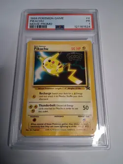 1999 POKEMON GAME MOVIE PROMO #4 PIKACHU PSA 1 - Image 1