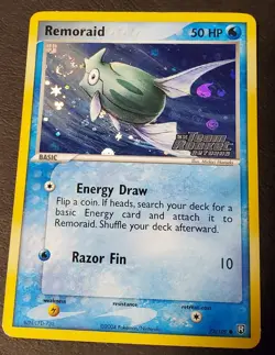 Remoraid 73/109 Team Rocket Returns Reverse Holo (With Swirl) | Pokemon TCG - Image 1