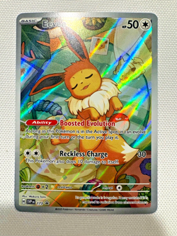 Eevee 173 Black Star Promo Holo Prismatic Evolutions Pokemon TCG - Image 1