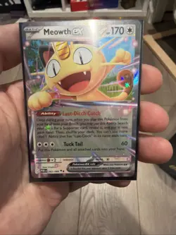Pokemon TCG Meowth EX Perfect Order 62/88 Near Mint - Image 1
