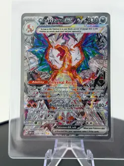 Charizard 223/197 Sv: Pokemon Obsidian Flames SIR Special Illustration Rare - Image 1